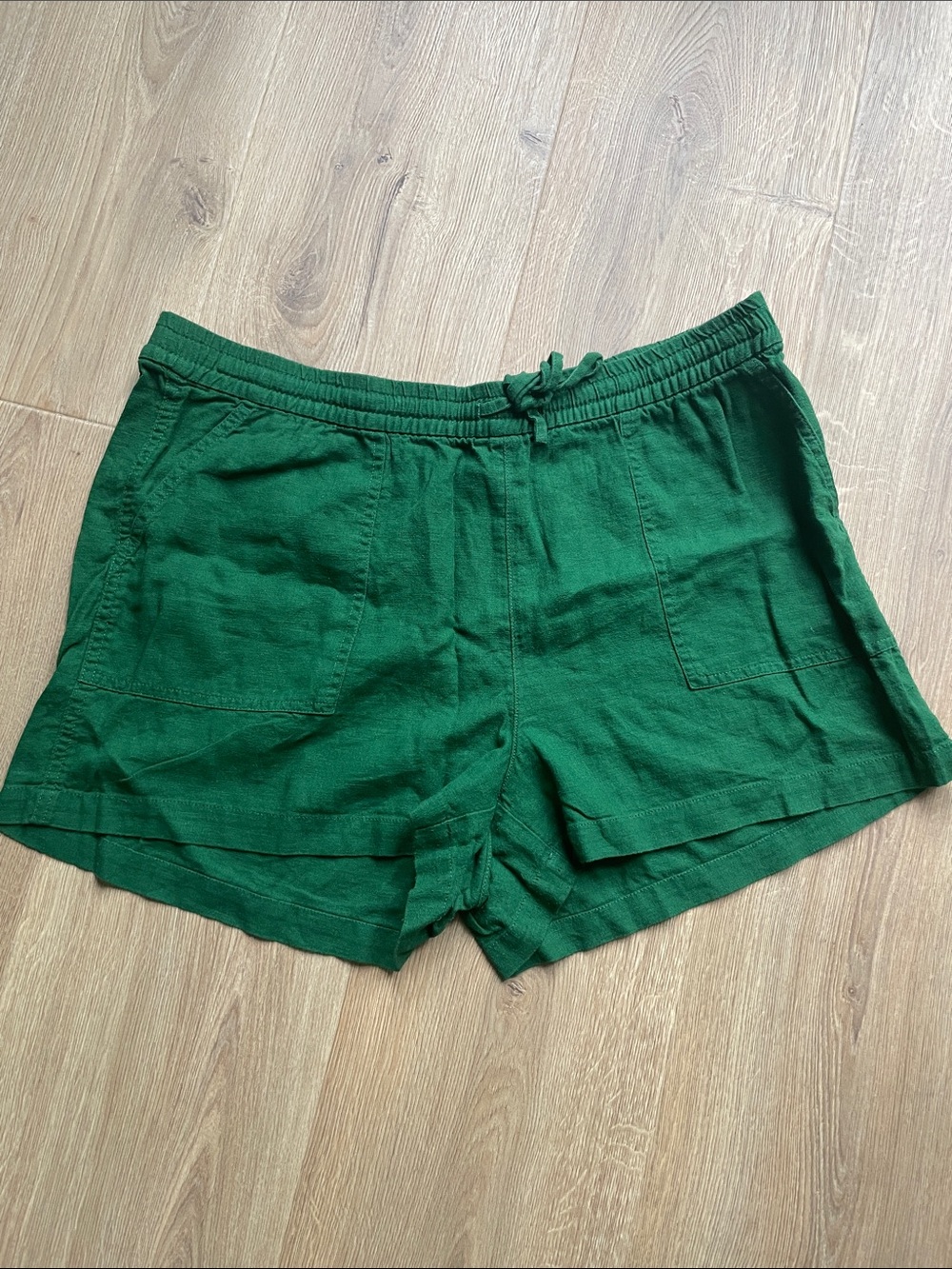J. Crew Factory Linen blend shorts